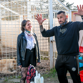 Podle Karlose snědí lvi tolik, kolik jim dáte. On sám zkrmí tak tunu masa měsíčně.