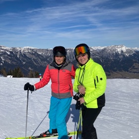 Eva Pavlová vyrazila s manželem na hory.