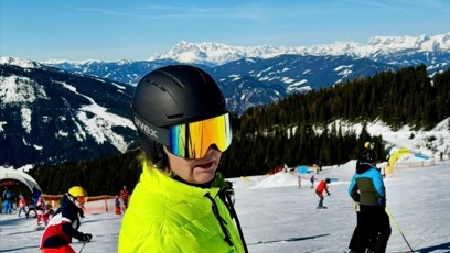 FOTO: Eva Pavlová v Alpách.