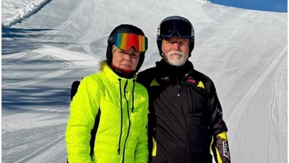 FOTO: Manželé Pavlovi vyrazili spolu do Alp.