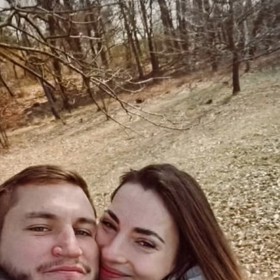 Zdeněk Polívka se svou novou přítelkyní. 