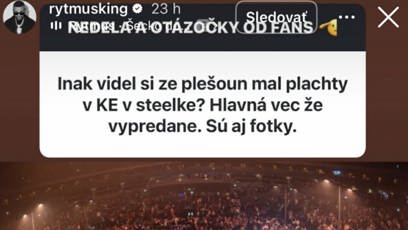 FOTO: Rytmus se vyjádřil k otázce na Separa.