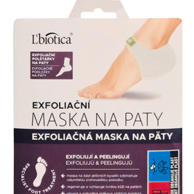 Exfoliační maska na paty, L'biotica, 99 Kč