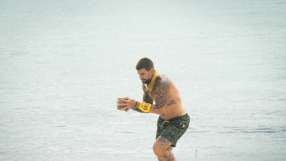 FOTO: Adam Chlpík zvolil sílu což neměl dělat.