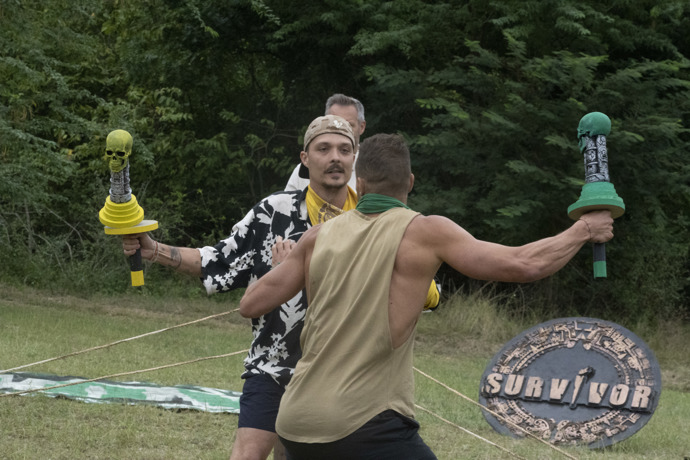 FOTO: Otakar Šenkýř během souboje o odměnu. – stránka 22