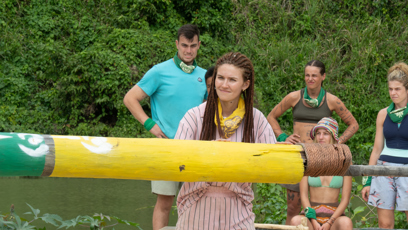 FOTO: Denisa Ryndová během souboje v Survivoru 2026.