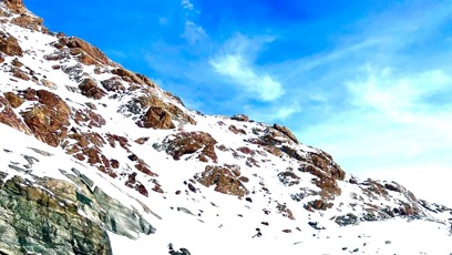 FOTO: Veronika Žilková si užívala čas na horách plnými doušky.