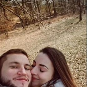 Zdeněk Polívka se svou krásnou Adélou.