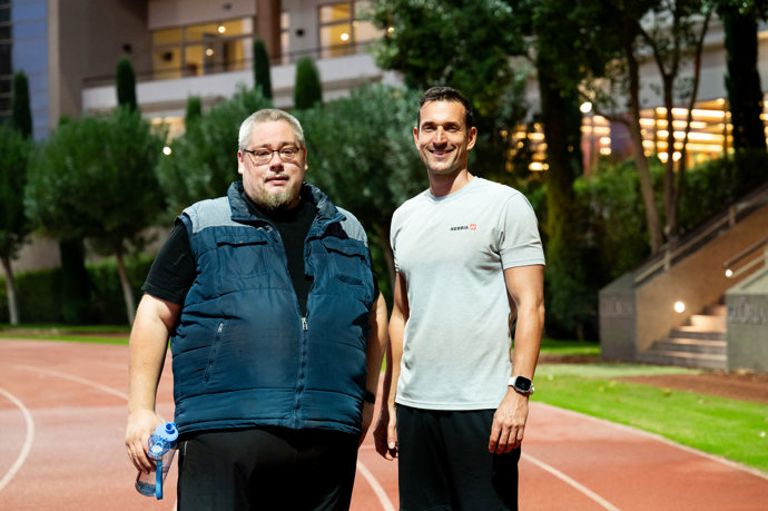 FOTO: Honza s Martinem Košťálem.