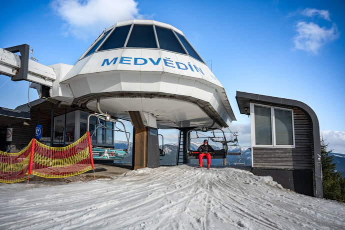 FOTO: Lyžařská sezona ve Špindlerově Mlýně.