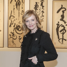 Aňa Geislerová měla dobrou náladu. 