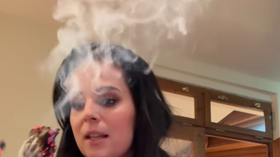 FOTO: Ornella Koktová vykouřila svůj nový domov.