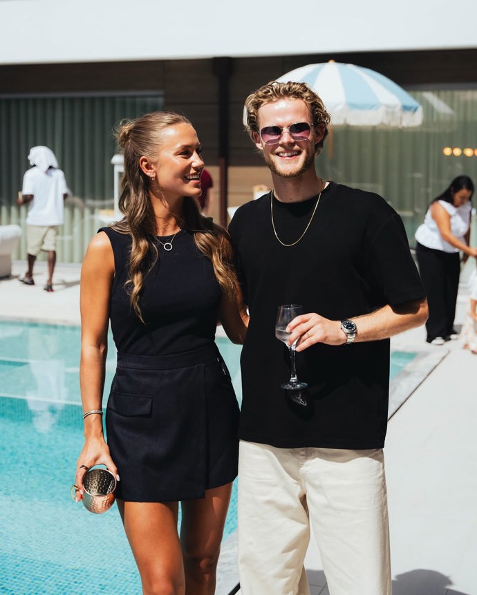 FOTO: Emilie S. Nissen Hjulmand se nedávno provdala za záložníka Mortena Hjulmanda a společně se těší na prvního potomka. – stránka 3