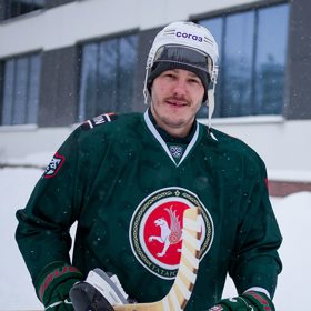 Hokejista Dmitrij Jaškin.