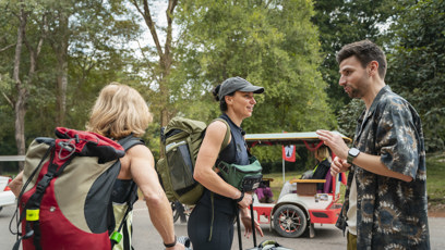 FOTO: Ta do extrémně náročného televizního projektu v exotické Asii vyrazila po boku své dcery Míši.
