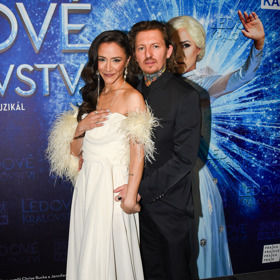 Evu Burešovou samozřejmě přišel podpořit její životní partner Přemek Forejt. 