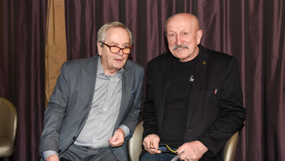 FOTO: Alexander Hemala s Oldřichem Navrátilem.