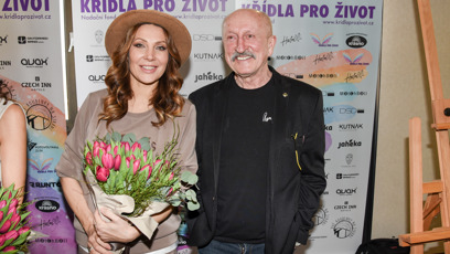 FOTO: Olga Lounová s Oldřichem Navrátilem.