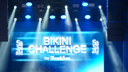 FOTO: Dominique Alagia během bikini challenge předvedla krásný výkon.
