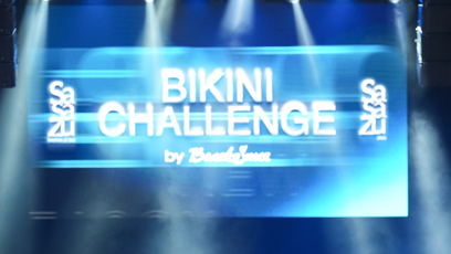 FOTO: Markéta Králová během bikini challenge.