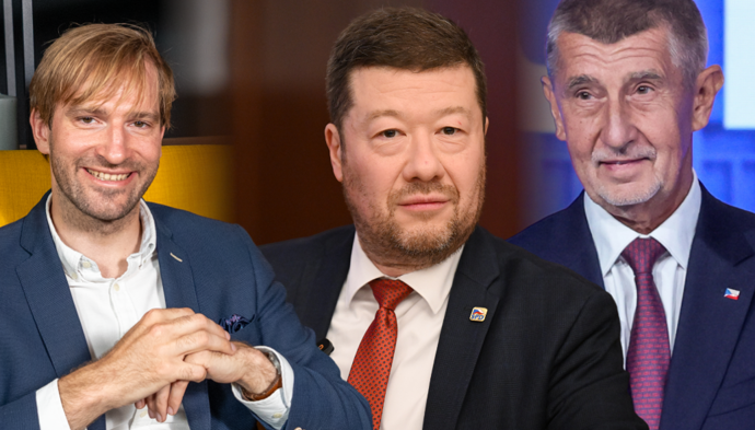Foto k tématům Andrej Babiš, Adam Vojtěch, Tomio Okamura