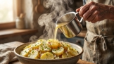 Proč tchyně lije do bramborového salátu horký vývar? Zapomenutý trik zajistí krémovou chuť i bez majonézy