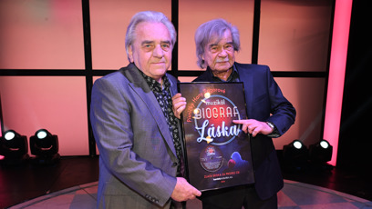 FOTO: Vítězslav Hádl a Petr Rezek měli ze Zlaté desky radost.