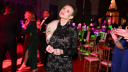 FOTO: Lela Ceterová to na plese rozjela.