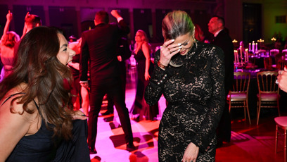 FOTO: Lela Ceterová to na plese rozjela.