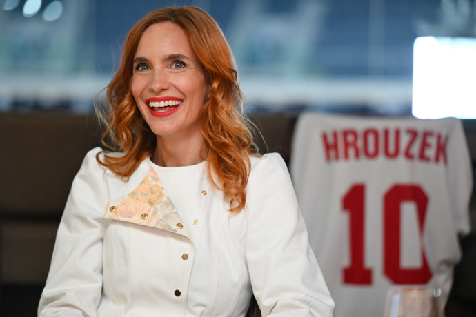 FOTO: Hana Vagnerová měla velmi dobrou náladu. – stránka 9