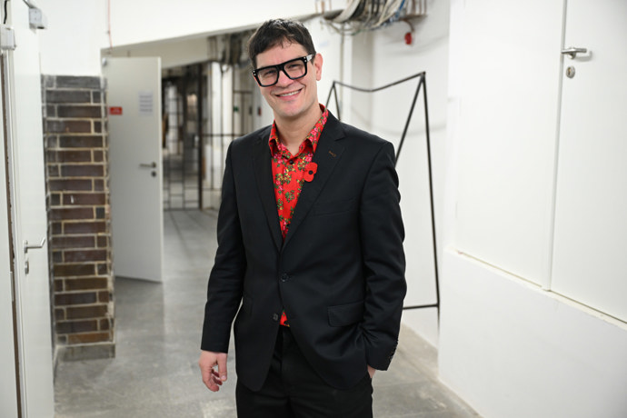 FOTO: David Kraus měl dobrou náladu. – stránka 28