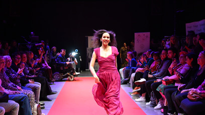 FOTO: Michaela Tomešová měla velmi dobrou náladu.