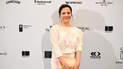 FOTO: Kristýna Janáčková na udílení cen Český lev.