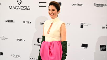 FOTO: Kristýna Ryška na předávání cen Český lev.