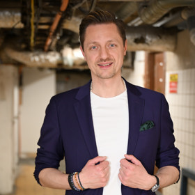 Ondřej Ruml měl dobrou náladu. 