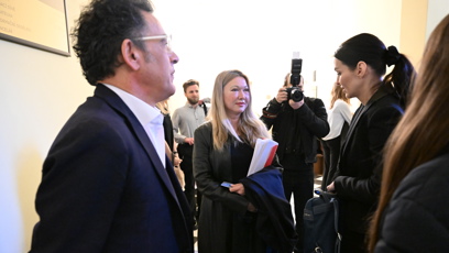 FOTO: Soud Adama Krause a Nikol Enevové.