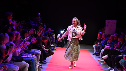 FOTO: Anna Polívková měla dobrou náladu.