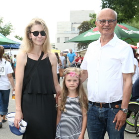 Michal Horáček je na svoji dceru a také manželku Michaelu právem pyšný. 