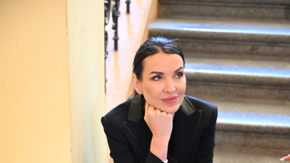 FOTO: Nikol Enevová měla očividně dobrou náladu.