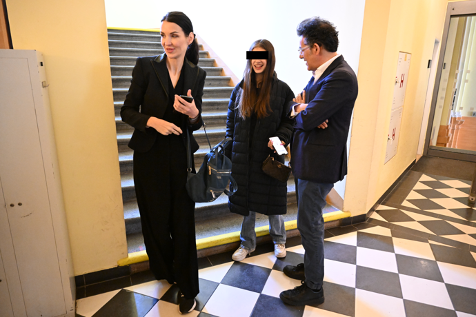 FOTO: Nikol Enevovou s dcerou působily vysmátě.