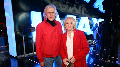 FOTO: Veronika Žilková s partnerem Ivanem Hubačem na premiéře amerického filmu Nevěsta!