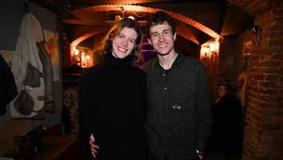 FOTO: Albert Černý po boku své manželky Barbory Podzimkové.