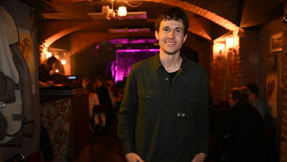 FOTO: Albert Černý měl dobrou náladu.