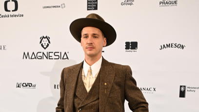 FOTO: Jan Nedbal s partnerkou na udílení cen Český lev.