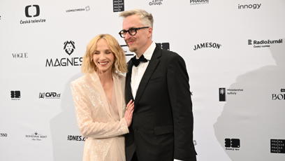 FOTO: Jana Plodková dorazila na udílení cen Český lev s partnerem.