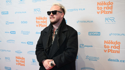 FOTO: Štěpán Kozub na premiéře filmu Někdo to rád v Plzni.