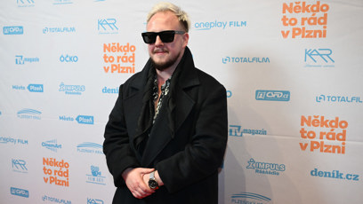 FOTO: Štěpán Kozub na premiéře filmu Někdo to rád v Plzni.