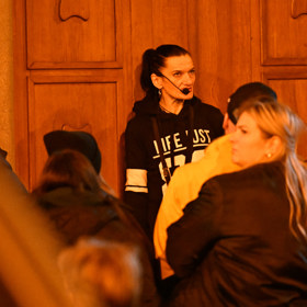 Narkomanka Katka vyprávěla lidem svůj život.