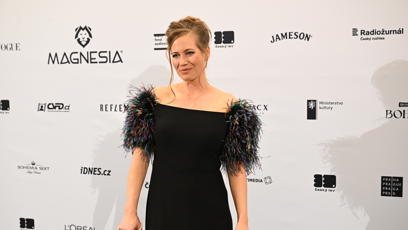 FOTO: Zuzana Kajnarová na udílení cen Český lev.