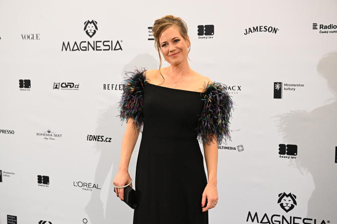 FOTO: Zuzana Kajnarová na udílení cen Český lev.